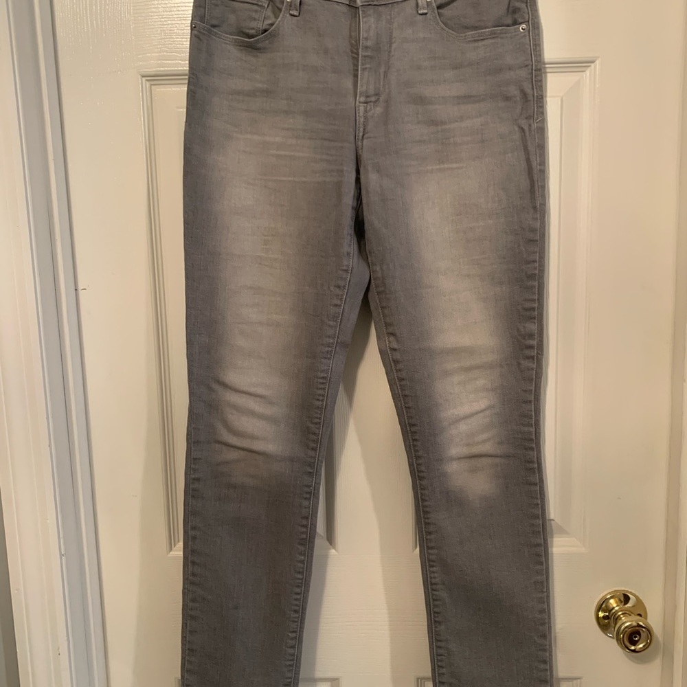Levi's Gray Straight Leg Women's Denim